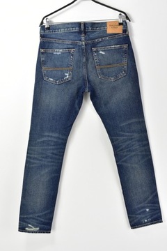 ABERCROMBIE FITCH NY JEANS RURKI SPODNIE MĘSKIE slim carrot W32 L32