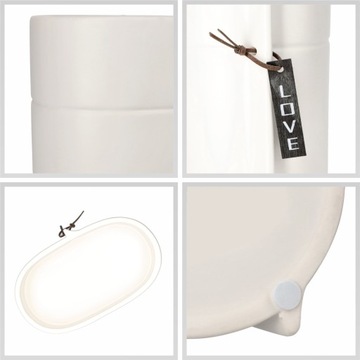 КРЫШКА ДЛЯ ЦВЕТОЧНОГО ВАЗОНА КЕРАМИЧЕСКИЙ ЦВЕТОЧНЫЙ ГОРШОК ЦВЕТА 22x12 СМ