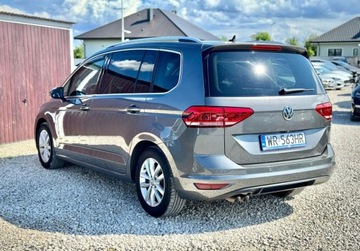 Volkswagen Touran III 2.0 TDI 150KM 2016 Volkswagen Touran 2.0 TDI CR TOP LED DSG Nvi kamera PDC Highline Panorama, zdjęcie 9