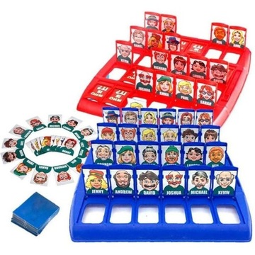 ODGADNIJ KTO TO JEST GRA RODZINNA PLANSZOWA TOWARZYSKA 2 OSOBY WOOPIE