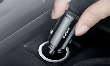 АВТОМОБИЛЬНОЕ ЗАРЯДНОЕ УСТРОЙСТВО BASEUS POWERFUL FAST USB USB-C TYPE-C PD 30 Вт QC 3.0 5A
