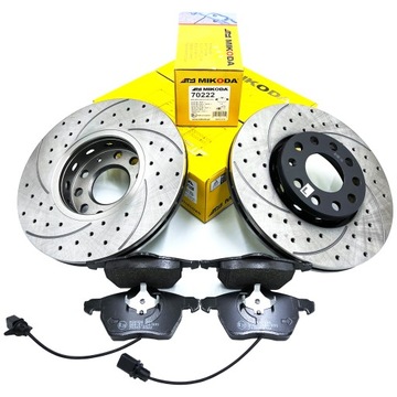 Tarcze + Klocki MIKODA GT Przód Audi A4 B7 288mm