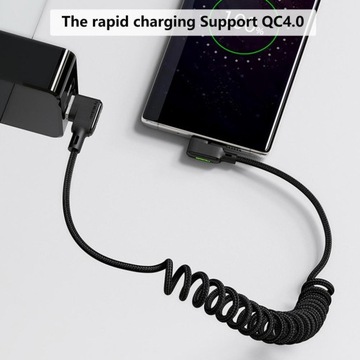 Charging Wire Useful Safe Anti-winding Stretchable