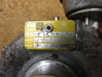 AUDI A4 B8 8K A5 8T A6 C6 2.0 TDI CAH TURBO TURBÍNA 03L145702E