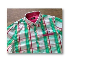 NAPAPIJRI - unikatowa koszula casual krata L/42