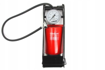 POMPKA SAMOCHODOWA NOŻNA ROWEROWA 1-TŁOKOWA 0,6Mpa