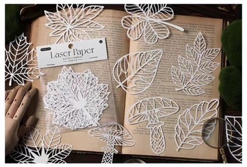 Koronki papierowe 10szt/kpl scrapbooking