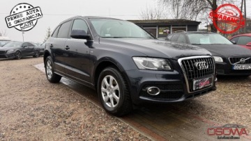 Audi Q5 I SUV 3.2 FSI 270KM 2012 Audi Q5 3.2 v6 Quattro s-line max wersja 114 tys km doinwestowany 1.r. Gwa