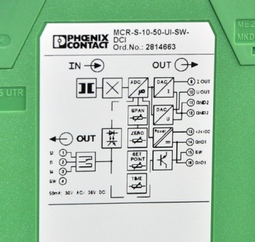 MCR-S-10-50-UI-SW-DCI Phoenix Contant Токоизмерительный преобразователь