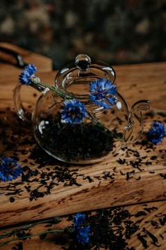 Чай черный EARL GREY с васильком Васильковый Morning Tea Selection 50г