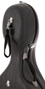 Футляр для виолончели 4/4 M-корпус с эффектом стали, черный