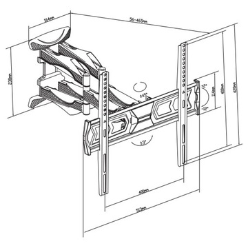 Arkas LPP-465 T настенный кронштейн для телевизора CZ