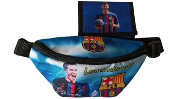 LEWANDOWSKI RL9 BARCELONA Saszetka Nerka + Portfel