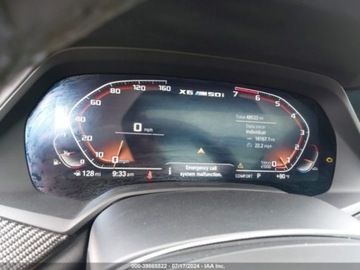 BMW X6 G06 2021 BMW X6 M50I 2021 4.4l 4.4 Benzyna 523KM, zdjęcie 10