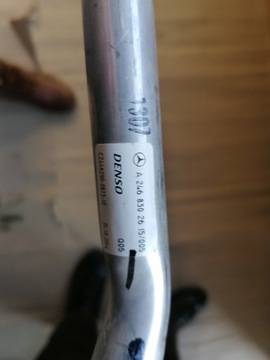 MERCEDES B CLASA A246 TRUBKY PŘÍVOD KLIMATIZACE