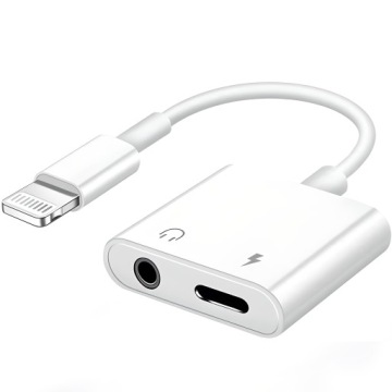 АДАПТЕР LIGHTNING AUDIO MINI JACK 3,5 ММ ДЛЯ IPAD IPHONE X 13
