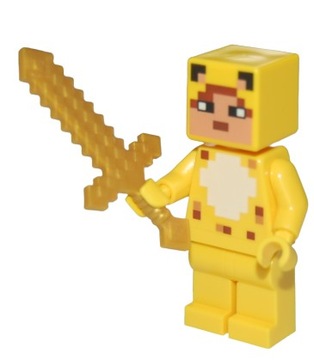 Figurka min107 m LEGO Minecraft Ocelot Skin