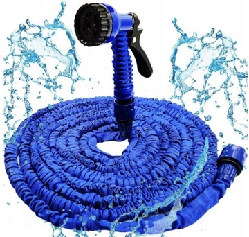 СОЕДИНИТЕЛИ ГИБКОГО САДОВОГО ШЛАНГА ПРЕМИУМ, 20–60 м, ПИСТОЛЕТ 7 РЕЖИМОВ