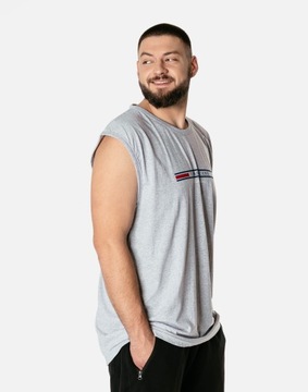 Koszulka Męska Bez Rękawów Bokserka Rambo Podkoszulek Tank Top 3020-4 r 9XL