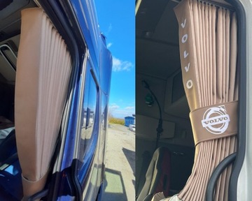 Плиссированные шторы для салона TIR Scania S, R, G