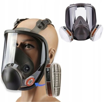 MASKA PRZECIWGAZOWA PEŁNA RESPIRATOR ZESTAW