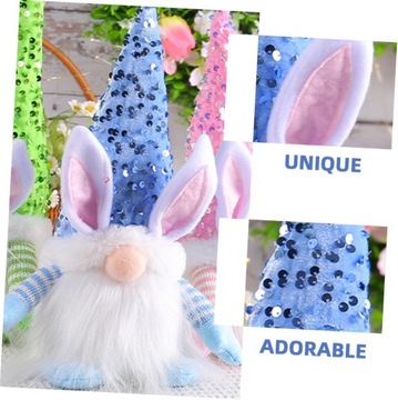 Пасхальный кролик кукла чучело гнома весенние пасхальные гномы