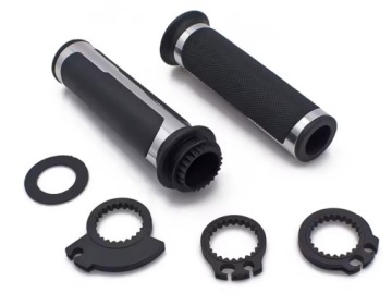 УНИВЕРСАЛЬНЫЙ МОТОЦИКЛ РУКОЯТКИ КВАДРОЦИКЛ ROLGAZ РЕЗИНА + АЛЮМИНИЙ CNC АЛЮМИНИЙ