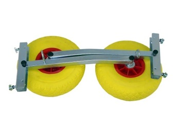 KT400Poly транцевые скользящие колеса для бескамерных надувных лодок