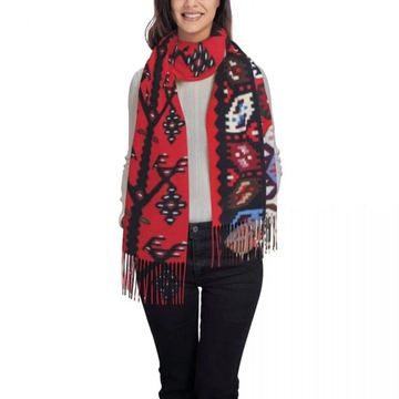 szalik Szal Niestandardowy nadruk Boho Kilim