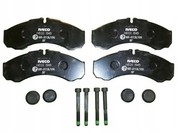 KLOCKI HAMULCOWE IVECO DAILY PRZÓD TYŁ 2992339