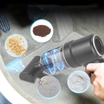 МОЩНЫЙ ЭЛЕКТРОВЕНТИЛЯТОР АВТОПЫЛЕСОС 2 В 1 60 Вт