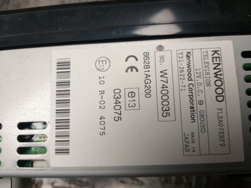 SUBARU LEGACY OUTBACK DVD GPS НАВИГАЦИЯ 86271AG210