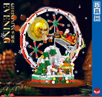 Конструкторы для елки для детей, рождественские подарки