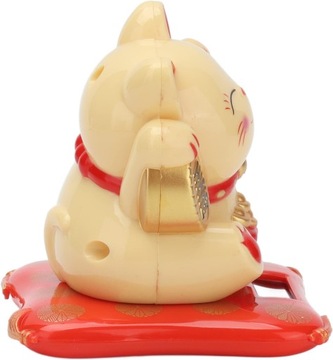 КОШКА КОТЕНОК МАШЕТ ЛАПОЙ УКРАШЕНИЕ НА СОЛНЕЧНОЙ ЭНЕРГИИ ДЛЯ ДОМА