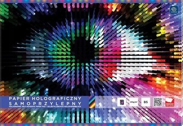 Papier kolorowy B5 Interdruk 6 arkuszy 210 g/m²