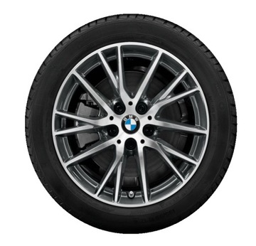 Koła zimowe BMW seria 2 F44 17'' Y-Spoke 489 ORBIT GREY OE