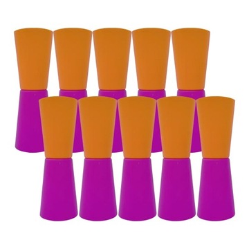 10 шт. перекидные чашки для тренировок на ловкость и фитнес-координаты