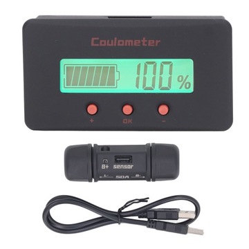 Измеритель состояния аккумулятора Вольтметр Амперметр с высокой точностью