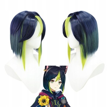 GENSHIN IMPACT PERUKA COSPLAY GRA ROLA