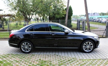Mercedes Klasa C W205 Limuzyna 180 156KM 2014 Mercedes-Benz Klasa C 1.6i Navi Led Inteligent Light System Gwarancja 1, zdjęcie 4