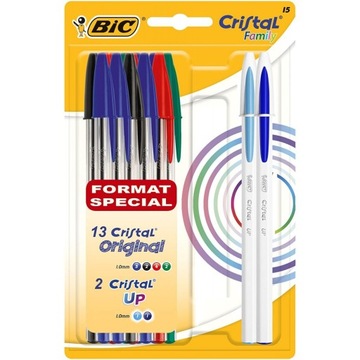 Długopis tradycyjny wielokolorowy BIC crystal 15