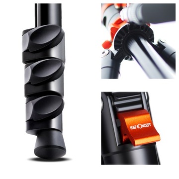 Statyw Monopod K&F Aluminium/Magnez do SONY CANON NIKON OLYMPUS PENTAX FUJI