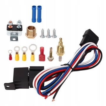 12V ELEKTRYCZNY WENTYLATOR CHŁODNICY PRZEKAŹNIK