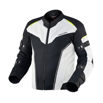 KURTKA TEKSTYLNA REBELHORN HIFLOW IV B/SILVER 7XL WYPRZEDAŻ