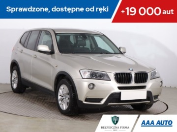 BMW X3 F25 SUV 2.0 20d 184KM 2013 BMW X3 xDrive20d, Salon Polska, Serwis ASO