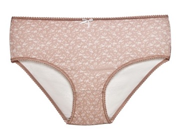 Трусики из хлопка с высокой талией, 6 шт.