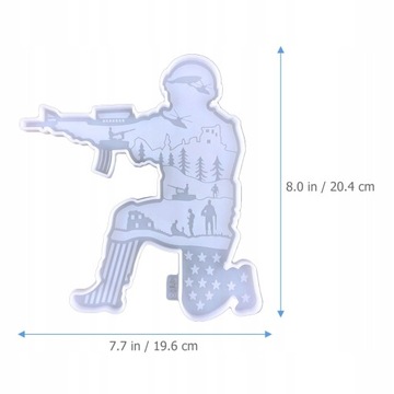 Солдатская форма для помадки, столешница, эпоксидная смола