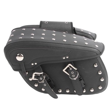 Кожаные мотоциклетные корзины 2 панкера боковые пакеты кожаный крейсер Harley Harley