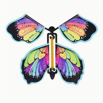 ВОЛШЕБНЫЕ ЛЕТАЮЩИЕ БАБОЧКИ 5 ШТУК НА ПОДАРОК ​​НА ДЕНЬ РОЖДЕНИЯ ДЛЯ ИГРУШКИ-КНИГИ