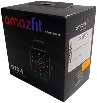 Умные часы AMAZFIT GTS 4 черные